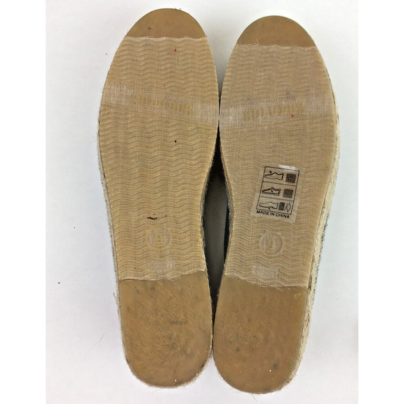 Soludos womens Daisy shoes Size 9 Smoking Slippers Slip On Flats Embroidered - Picture 14 of 16